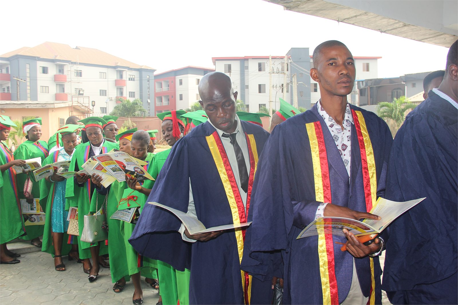 Students in worship and formation